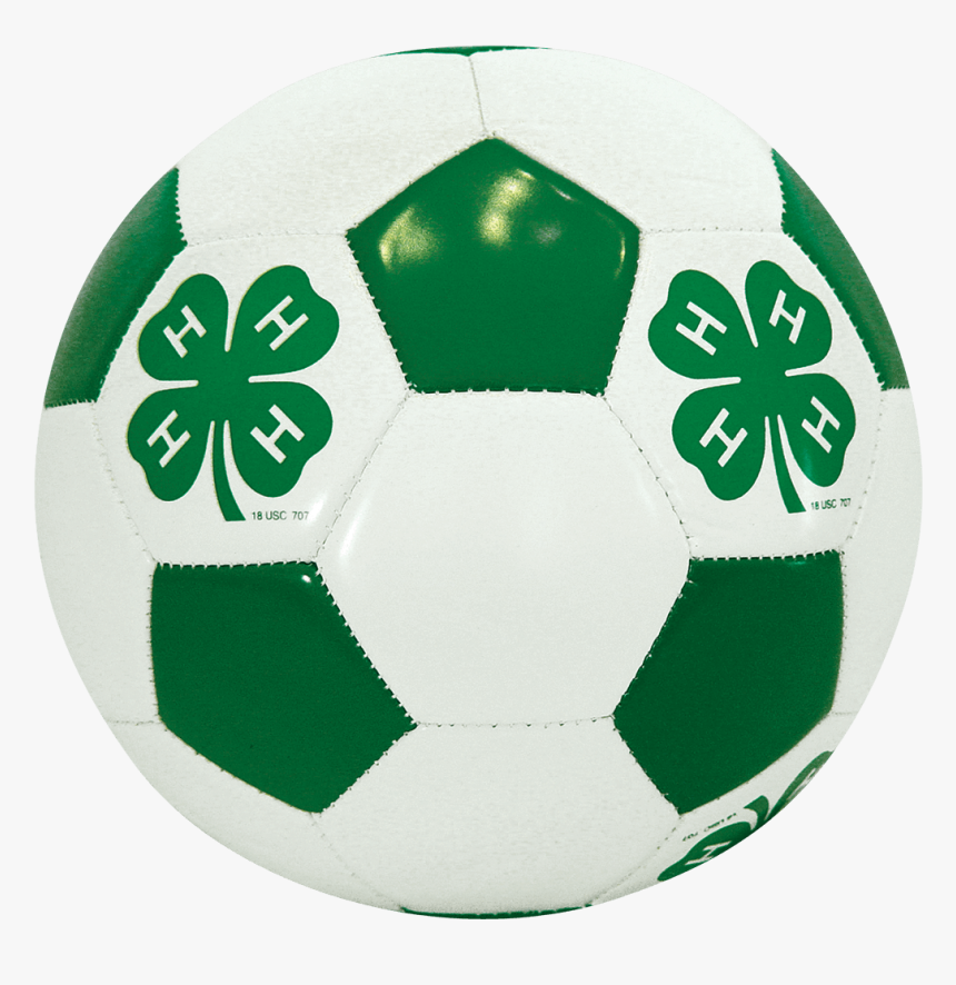 4-h Soccer Ball - 4 H Clover, HD Png Download, Free Download