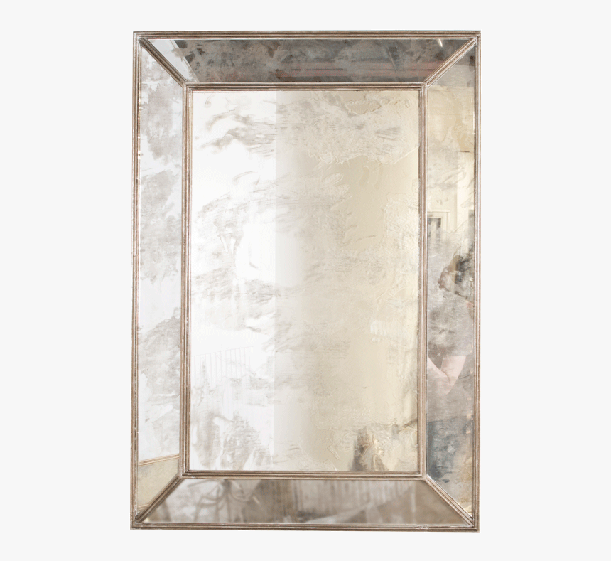 Antique Silver Leaf Mirror, HD Png Download, Free Download