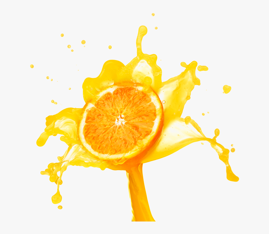 Orange Splash Png - Juicy Orange, Transparent Png, Free Download