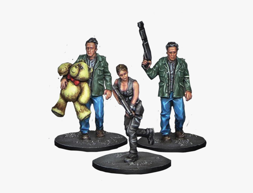 Resin 2017 Set From Terminator Genisys The Miniatures - Figurine, HD Png Download, Free Download