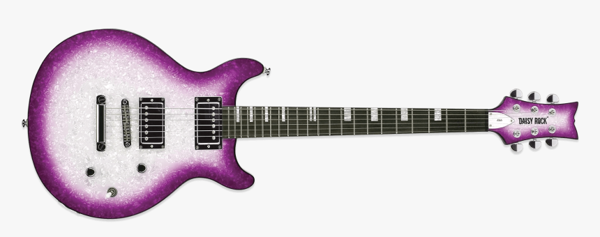 Daisy Rock Stardust Elite Classic Violet Pink Burst - Rock Guitars For Girls, HD Png Download, Free Download