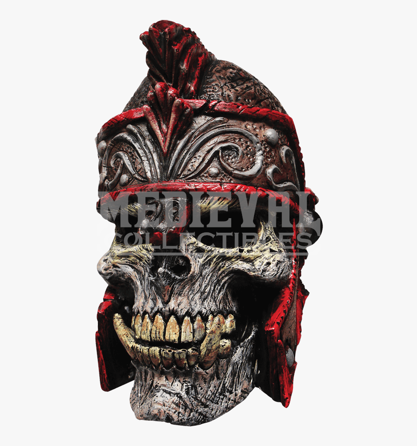 Skull With Helmet Png - Mask, Transparent Png, Free Download