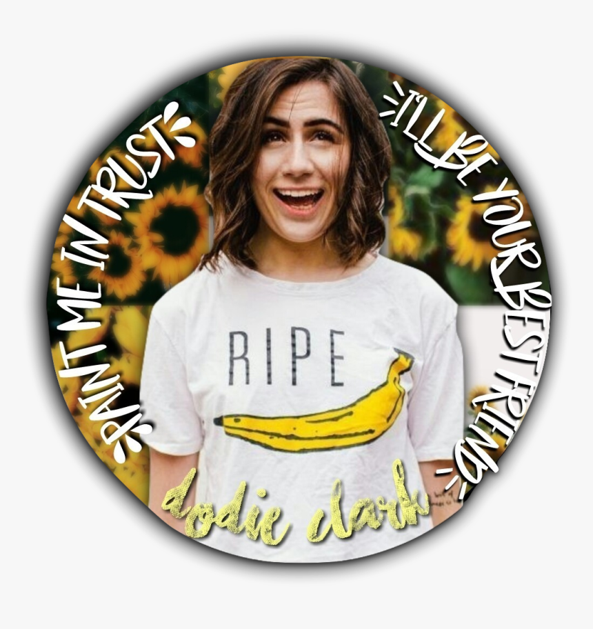 I Made A Dodie Icon 
 Feel Free To Use, You Dont Have - Wall Clock, HD Png Download, Free Download