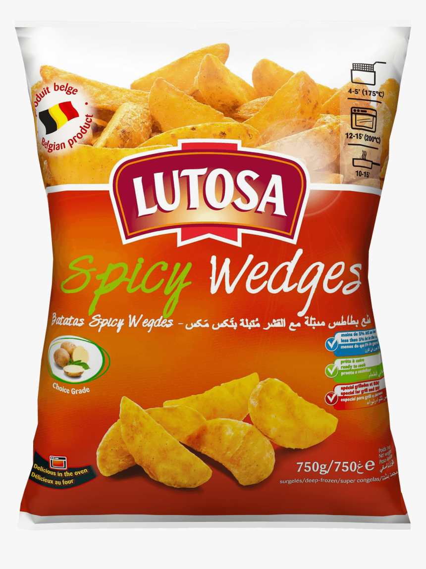 Lutosa Spicy Wedges, HD Png Download, Free Download