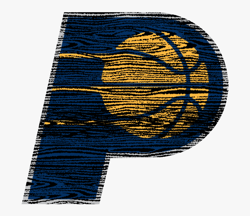 Indiana Pacers 2005-present Alternate Logo Distressed - Art, HD Png Download, Free Download