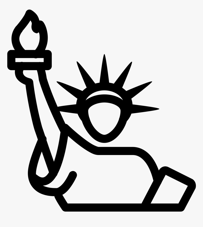 Statue Of Liberty Crown Png Statue Of Liberty Torch Clip