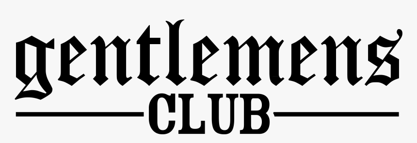 Gentlemens Club Dj Logo, HD Png Download, Free Download