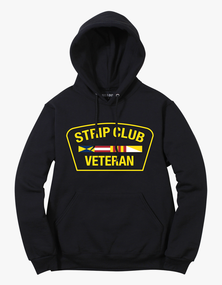 Strip Club Veteran Hoodie - Van Jets, HD Png Download, Free Download