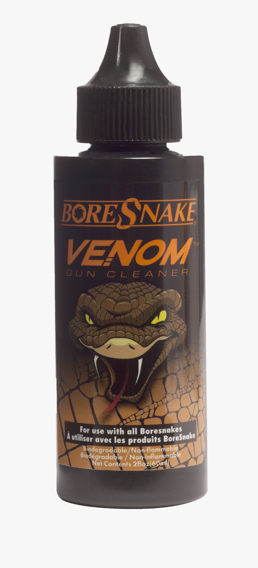Hoppe"s Boresnake Venom 2oz Gun Cleaner"
 Title="hoppe"s - Bottle, HD Png Download, Free Download