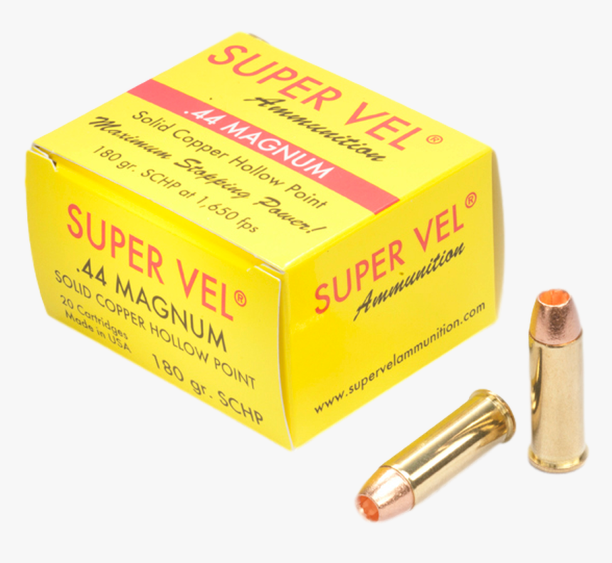 44 Magnum 180 Gr - Bullet, HD Png Download, Free Download