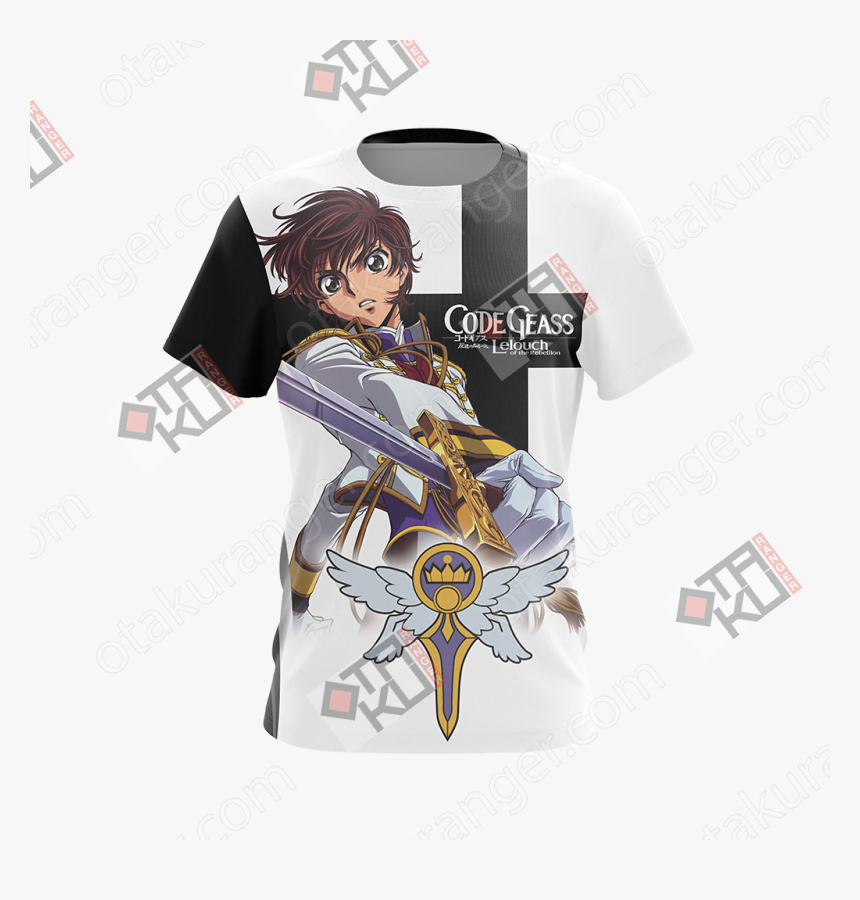 Kururugi Suzaku Unisex 3d T-shirt - Sesshomaru T Shirt, HD Png Download, Free Download