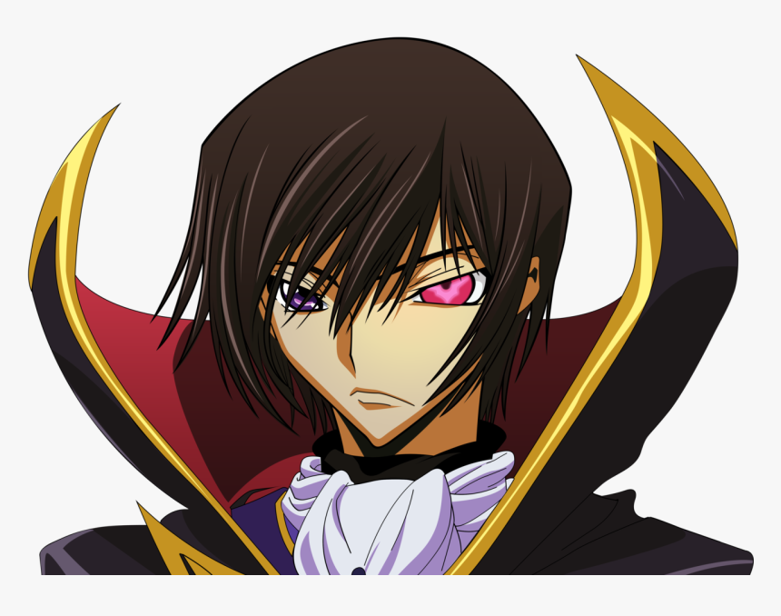 Transparent Lelouch Png - Lelouch Lamperouge Face Png, Png Download, Free Download