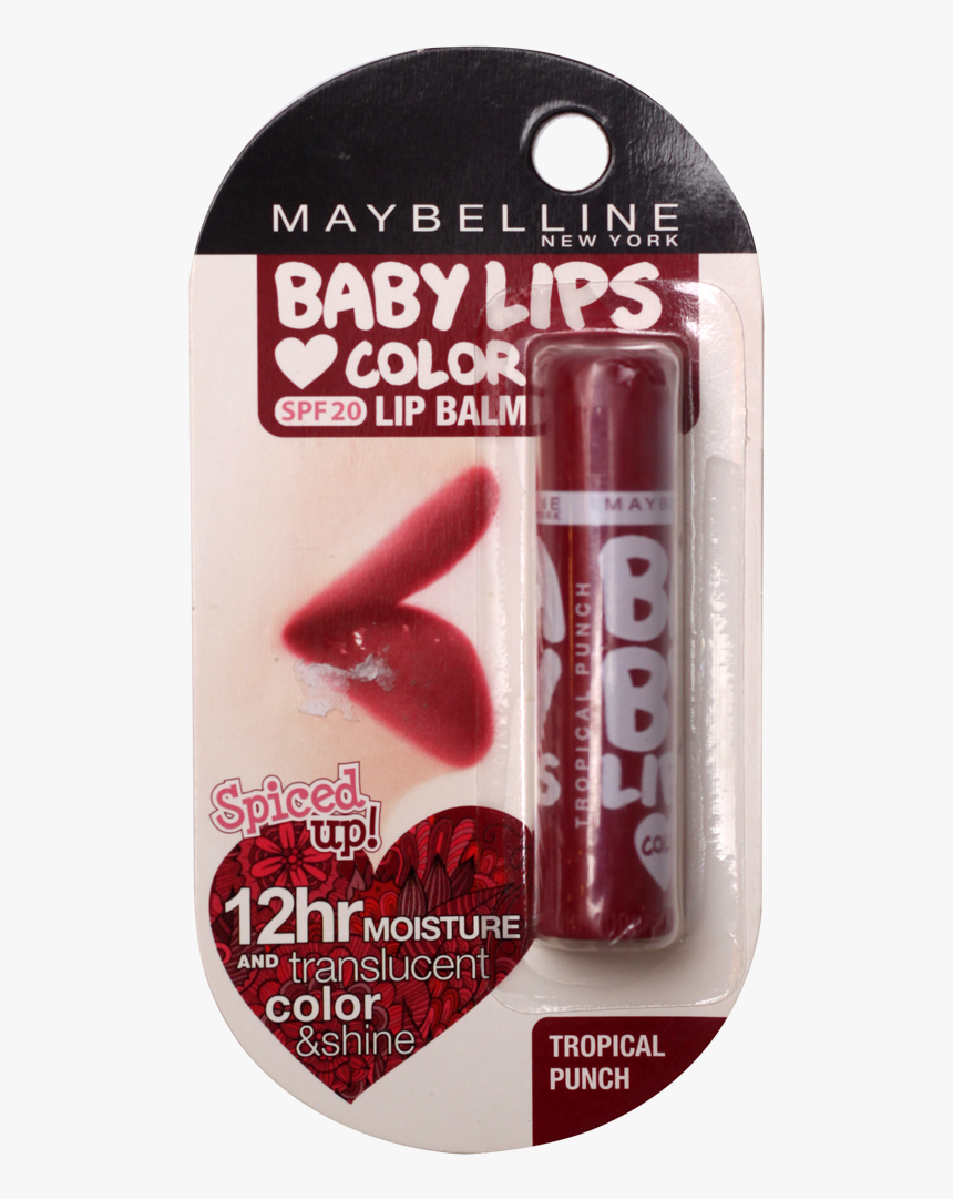 Maybelline New York Lip Balm , Png Download - Lip Gloss, Transparent Png, Free Download