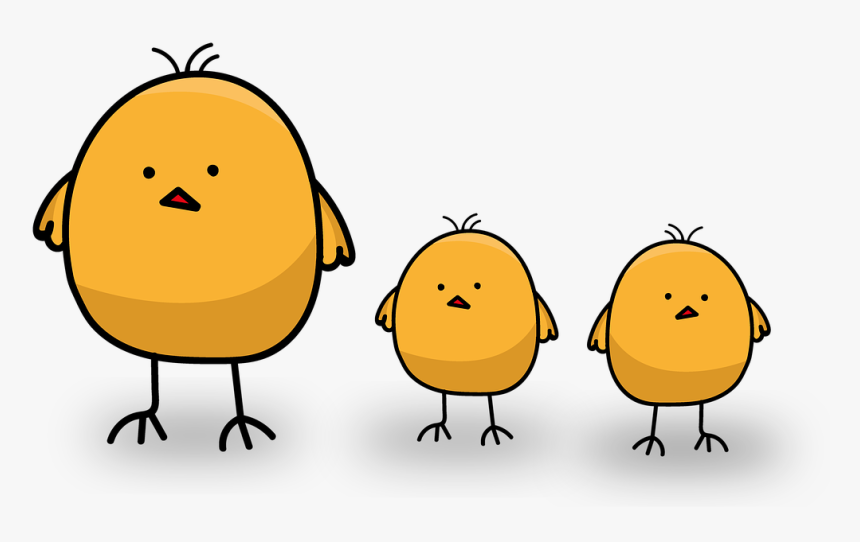 Chicks Easter Cute Free Photo - Cartoon, HD Png Download, Free Download