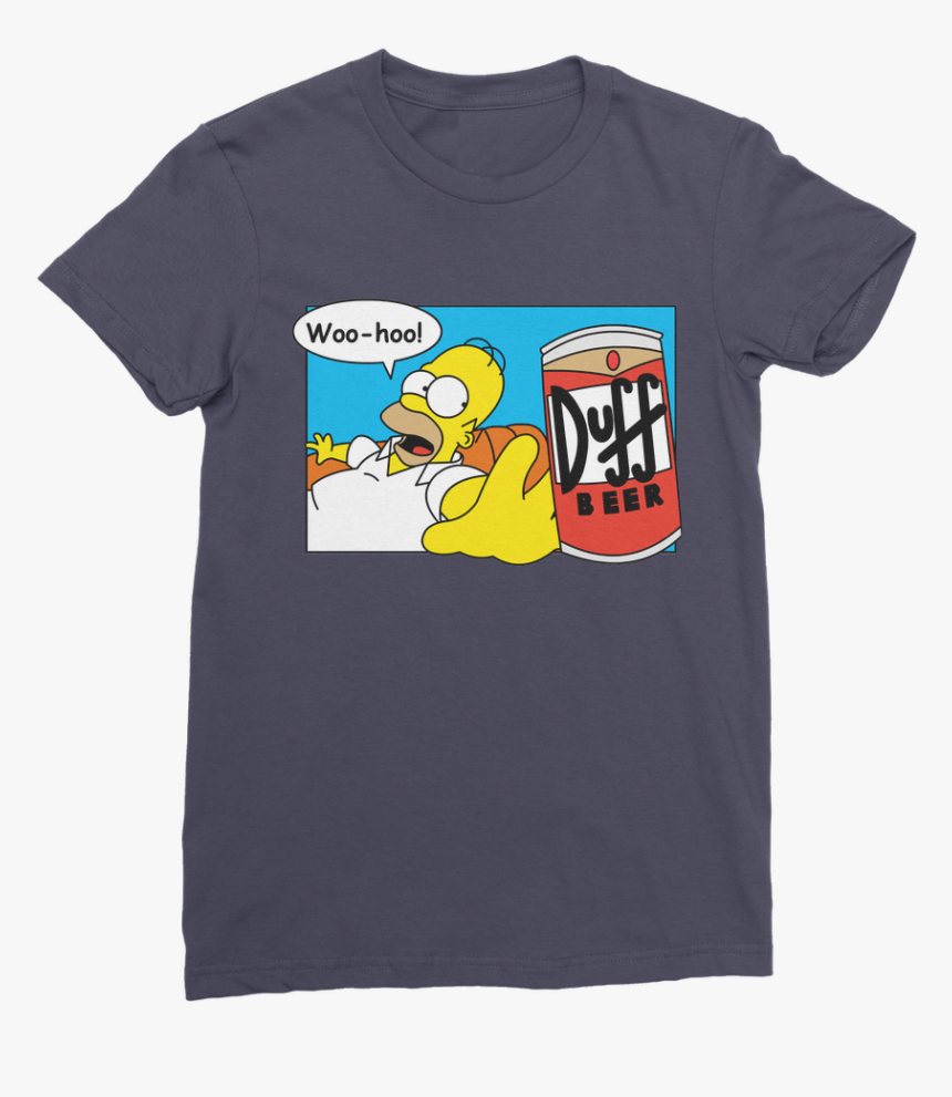 Duff Beer 2 ﻿premium Jersey Women"s T Shirt - Simpsons, HD Png Download, Free Download