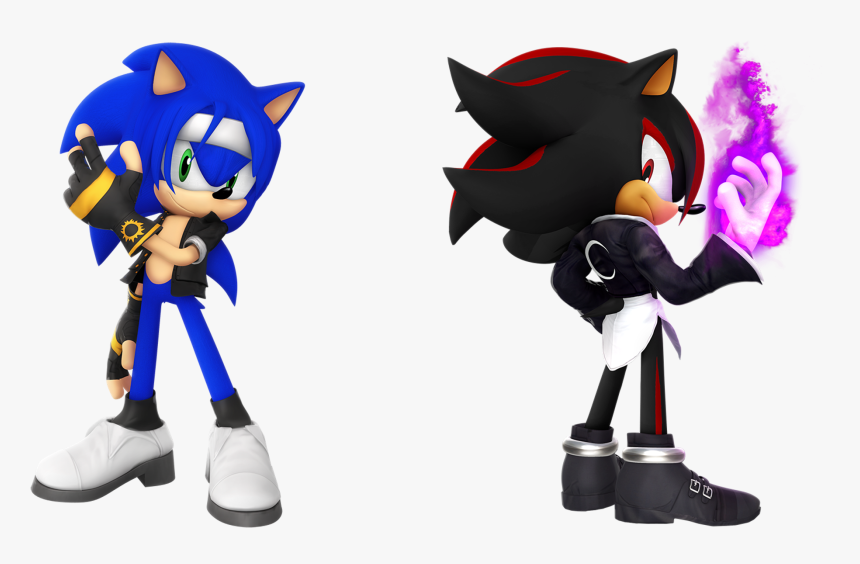 טט Sonic The Hedgehog Fictional Character Cartoon Action - Nibroc Rock Sonic Render, HD Png Download, Free Download