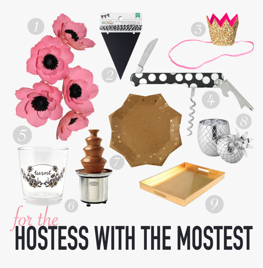 Holiday 2015 Gift Guide, Gifts For Hostesses - Rose, HD Png Download, Free Download