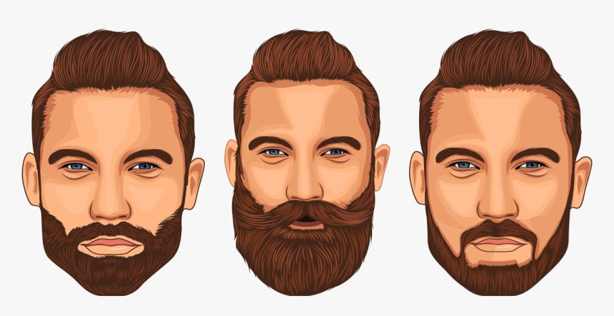 Goatee Drawing Extended - Full Beard Styles 2018, HD Png Download, Free Download