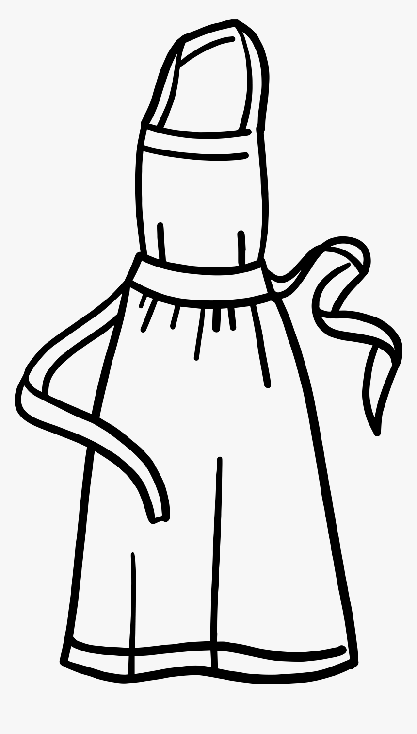 Transparent Apron Clipart Png - Apron Clipart Black And White, Png Download, Free Download