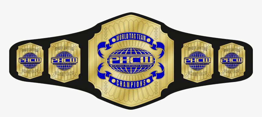 World Tag Team Championship Belts Concept - Emblem, HD Png Download, Free Download