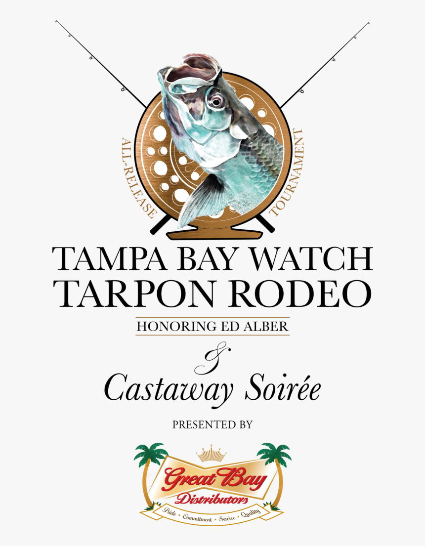 Tarpon Rodeo Logo Poster, HD Png Download kindpng