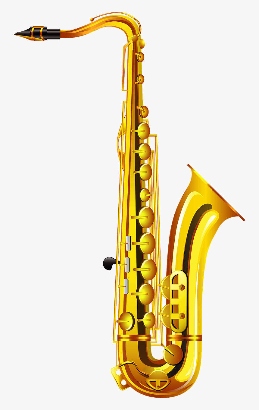 Saxophone Musical Instrument Clipart - Saxophone Music Instrument, HD Png Download, Free Download