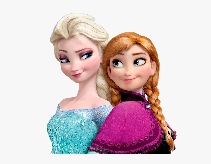 Frozen Anna And Elsa Clip Art, HD Png Download, Free Download