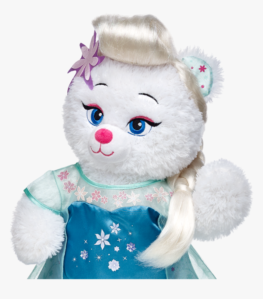 Peluca De Elsa De Frozen Fever - Build A Bear Elsa Y Ana, HD Png Download, Free Download