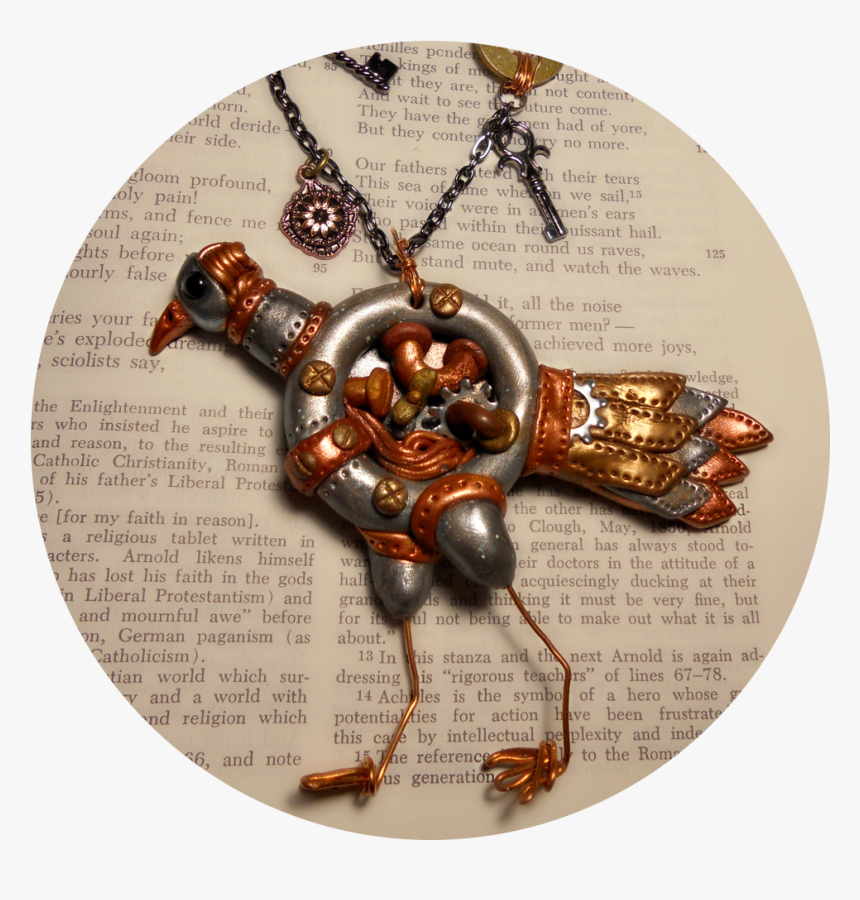 Steampunk Bird 1 , Png Download - Locket, Transparent Png, Free Download