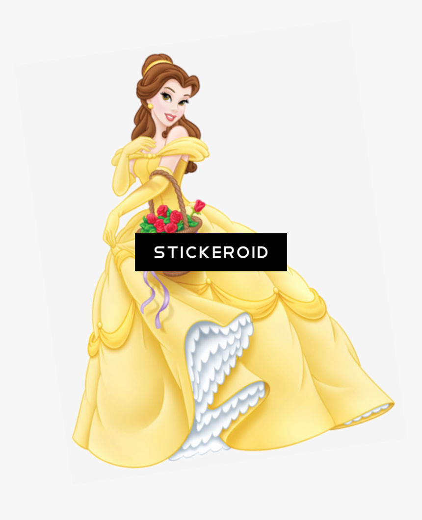Belle And Beast Beauty Cartoons Disney Princess The - Disney Princess Belle, HD Png Download, Free Download