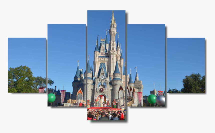 Disney Castle Png - Disney World, Cinderella Castle, Transparent Png, Free Download