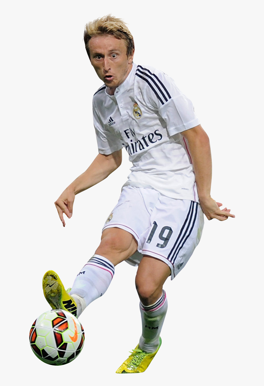 Luka Modric render - Kick Up A Soccer Ball, HD Png Download, Free Download