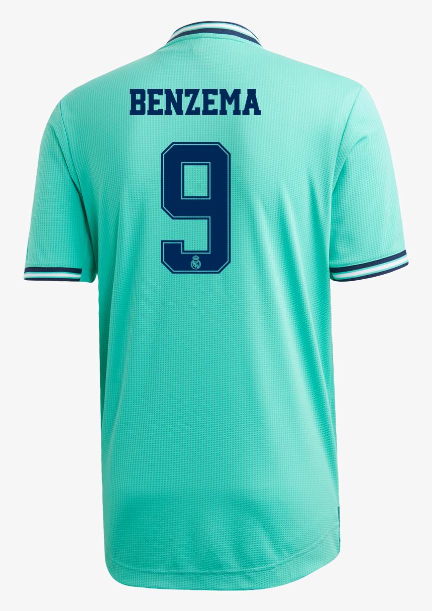 Madrid Camiseta Verde Benzema, HD Png Download, Free Download