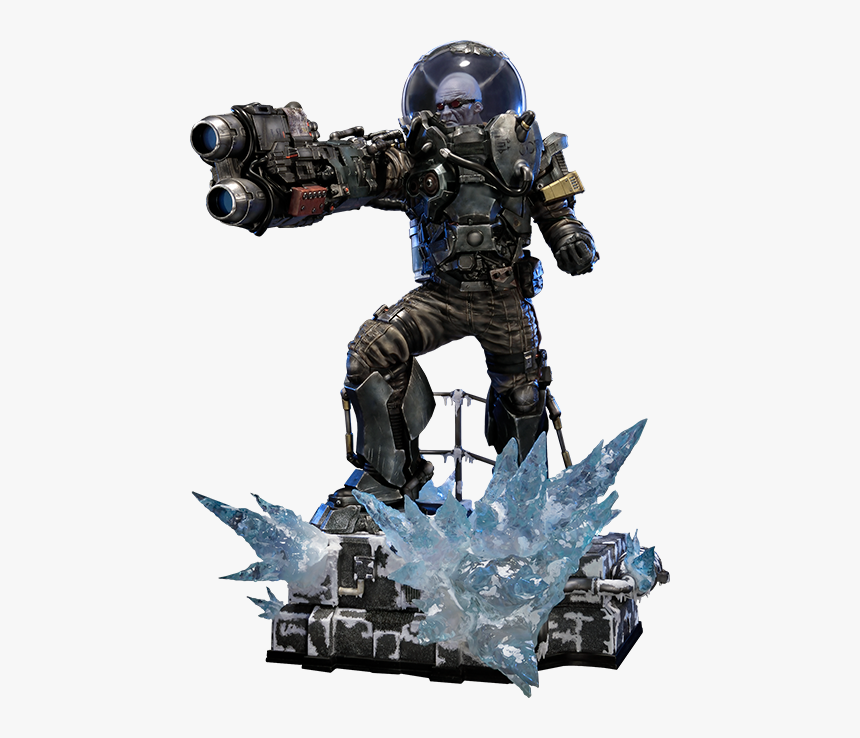 Arkham Origins - Batman Mr Freeze Statue, HD Png Download, Free Download