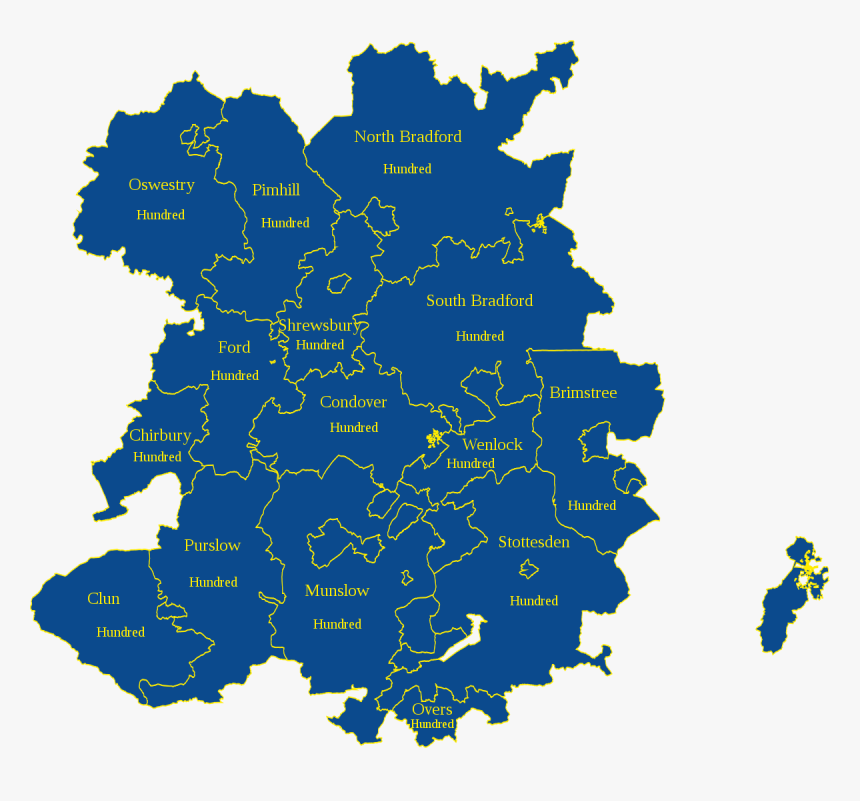 Map Of West Midlands, HD Png Download, Free Download