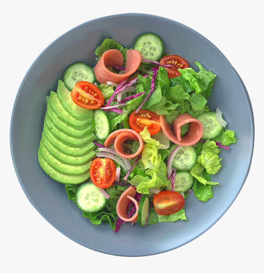 Png Royalty Free Download Ham Leaf Vegetable Cucumber - Cucumber Leaf Salad, Transparent Png, Free Download