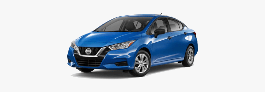 A Blue 2020 Nissan Versa S - 2020 Nissan Versa Gray, HD Png Download, Free Download