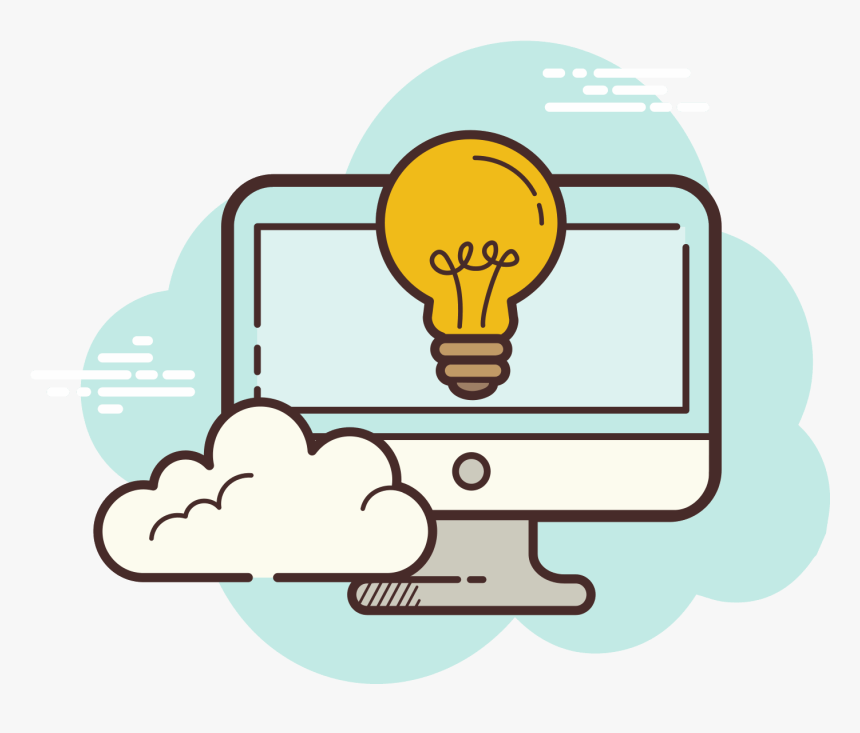 Imac Idea Icon - Cloud Icon Shop, HD Png Download, Free Download