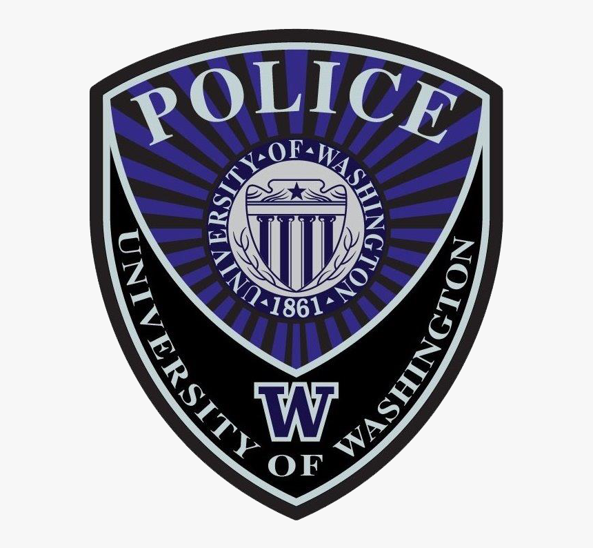 University Of Washington Logo - University Of Washington Police Patch, HD Png Download, Free Download