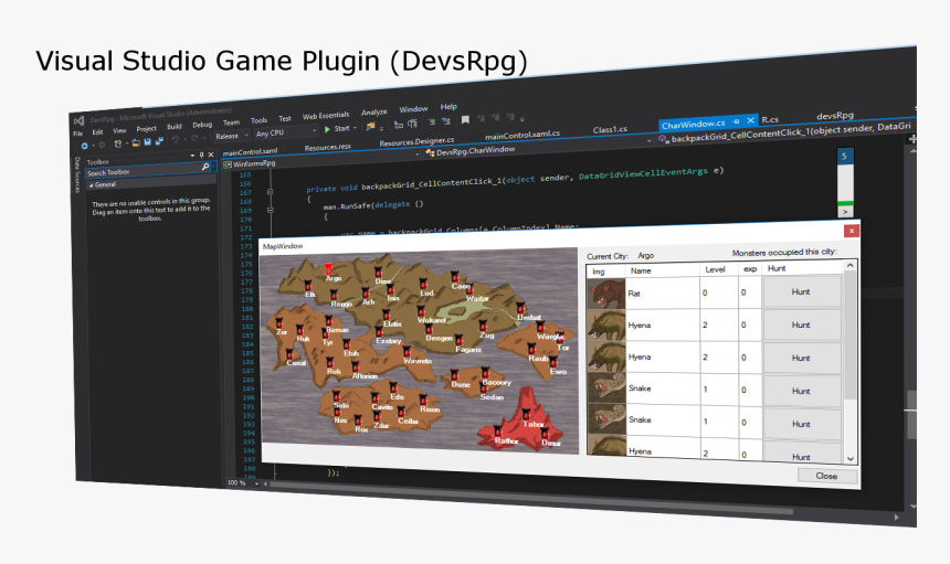 After Installation Game Plugin Into Visual Studio There - Игры В Visual Studio, HD Png Download, Free Download