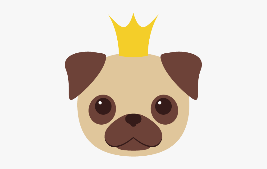 Doggy Drawing Pug - Dibujos De Pugs Faciles, HD Png Download, Free Download