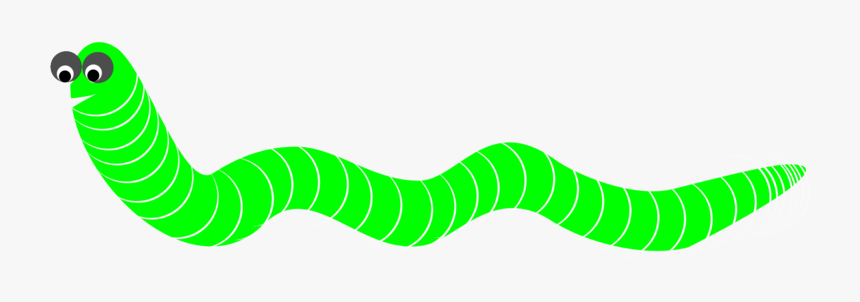 Grass,green,line - Straight Worm Clipart, HD Png Download, Free Download