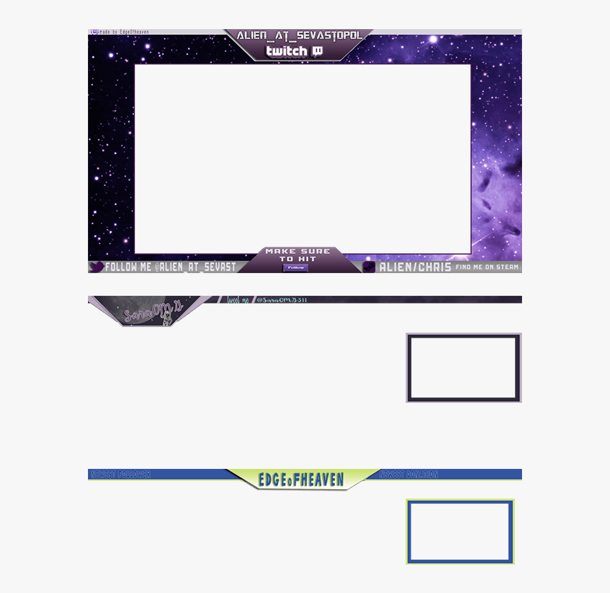 I Will Make You A Twitch Stream Overlay - Twitch Stream Overlay Png, Transparent Png, Free Download