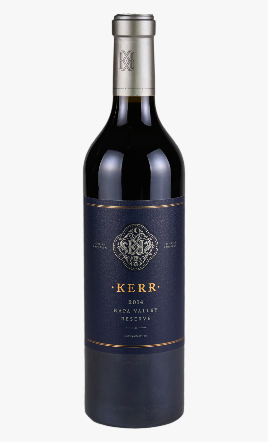 Kerr Cellars 2014 Reserve Red Napa Valley - Glass Bottle, HD Png Download, Free Download