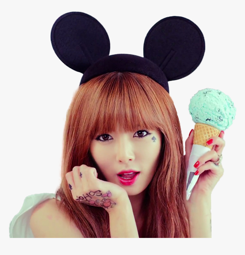 Fashion Lovely Mickey Ears Hat Mickey Mouse Hat Cat - Kpop Disney, HD Png Download, Free Download
