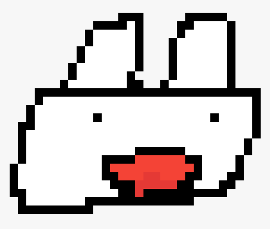 Cute Bunny Pixel Art, HD Png Download, Free Download
