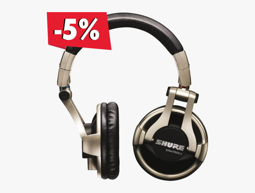 Audifonos Shure-srh750dj - Amazon Com Dj Headphones, HD Png Download, Free Download