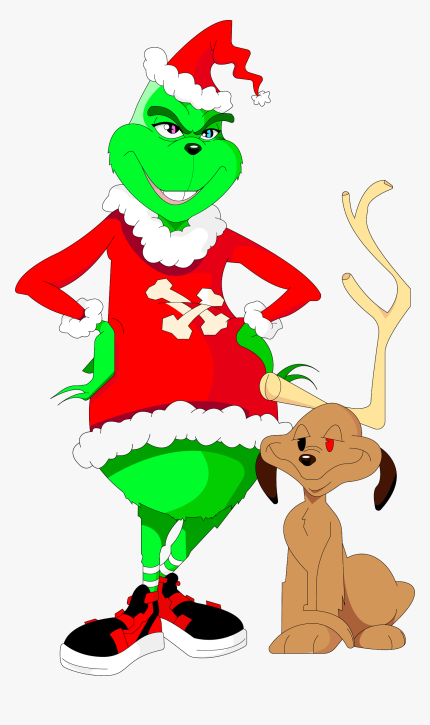 Image Of The Grinch - Transparent Background The Grinch Clipart, HD Png Download, Free Download