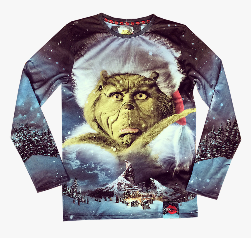 Grinch Kiss Cut & Sew Jumper - Girl, HD Png Download, Free Download