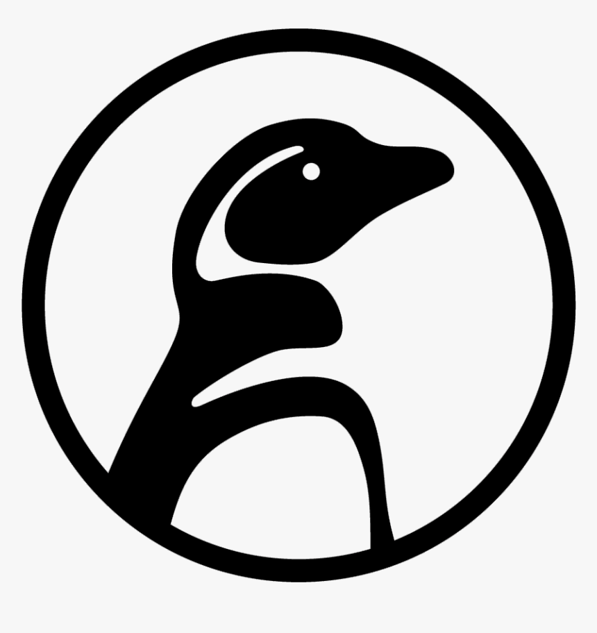 Penguin With Book Clipart Graphic Black And White Stock - Center For Ecosystem Sentinels Logo, HD Png Download, Free Download